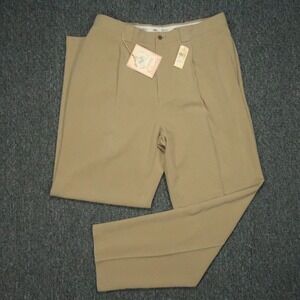 Tommy Bahama Pants Men 36x35 Brown Tan Cocunut Groove Silk Trousers NWT